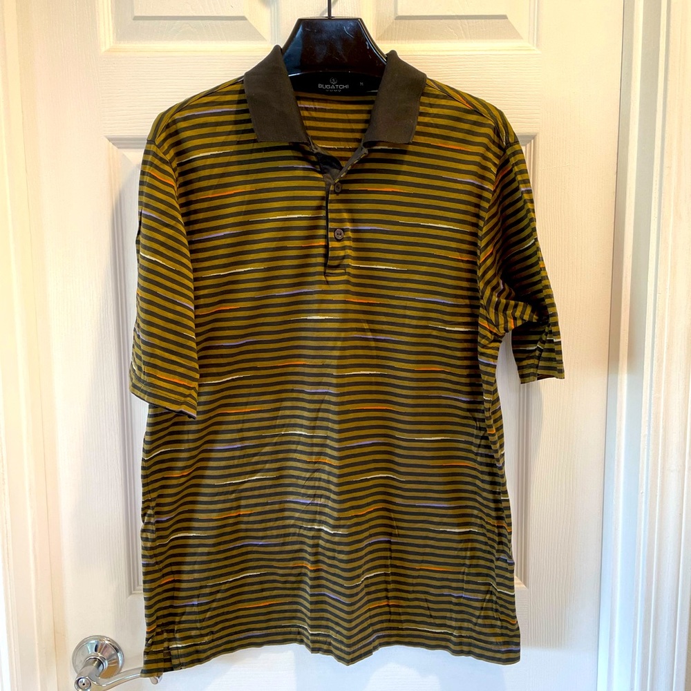 Bugatchi Uomo Men Polo Shirt MEDIUM